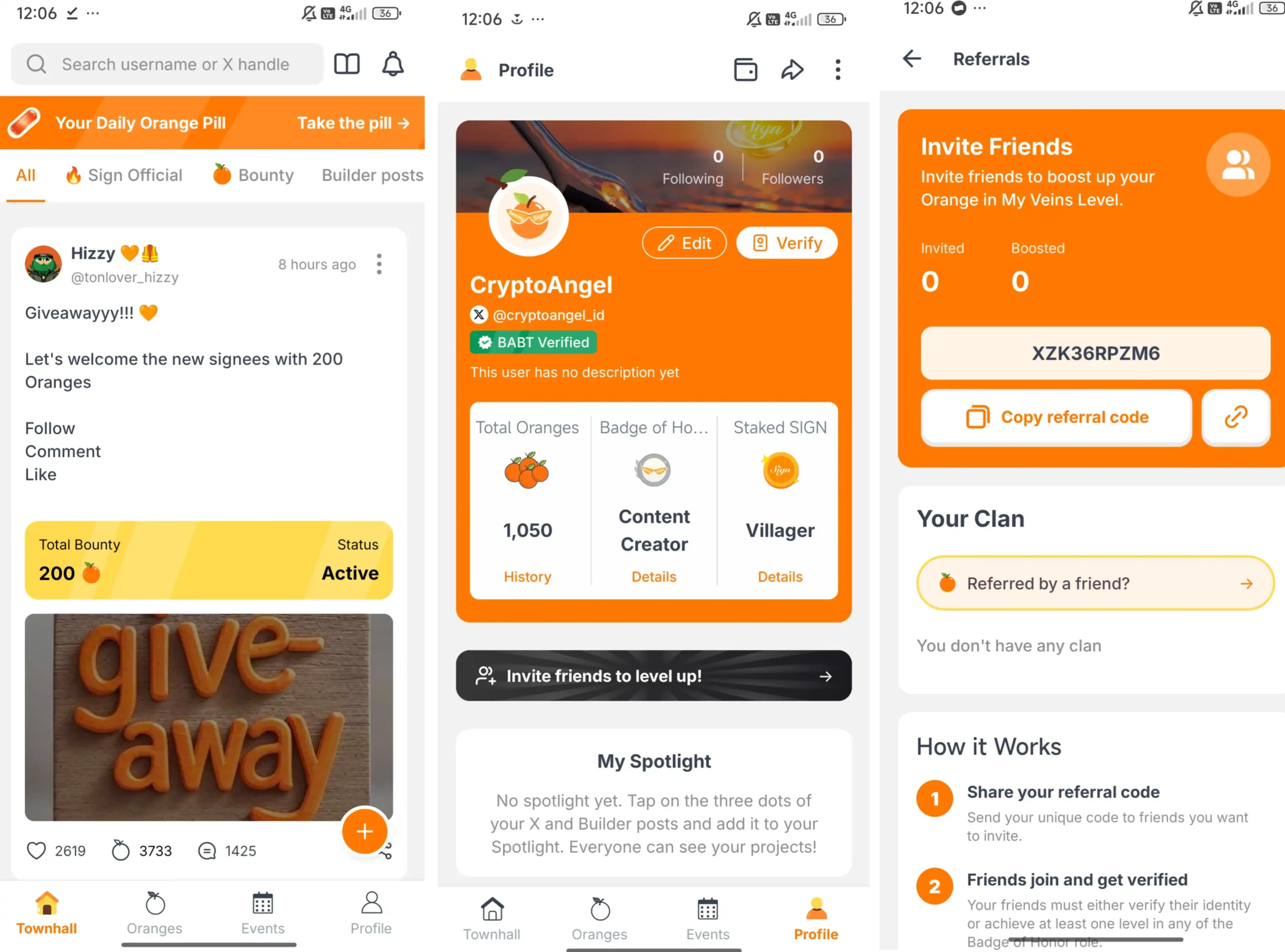 Orange Dinasty Airdrop 