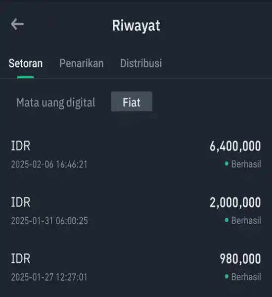 Cara Deposit Tokocrypto via Mandiri Livin by Mandiri