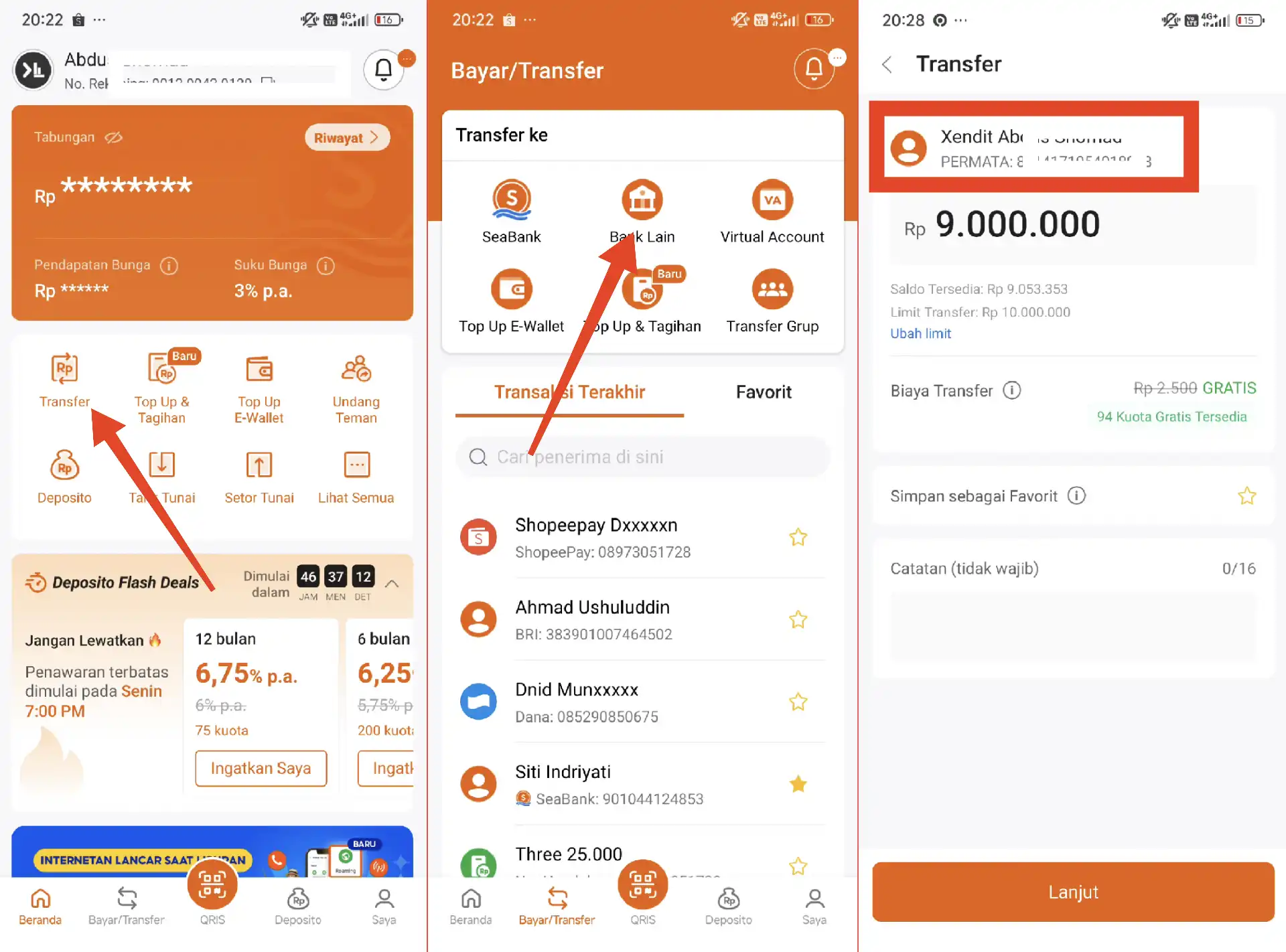 Cara Deposit Tokocrypto dengan SeaBank