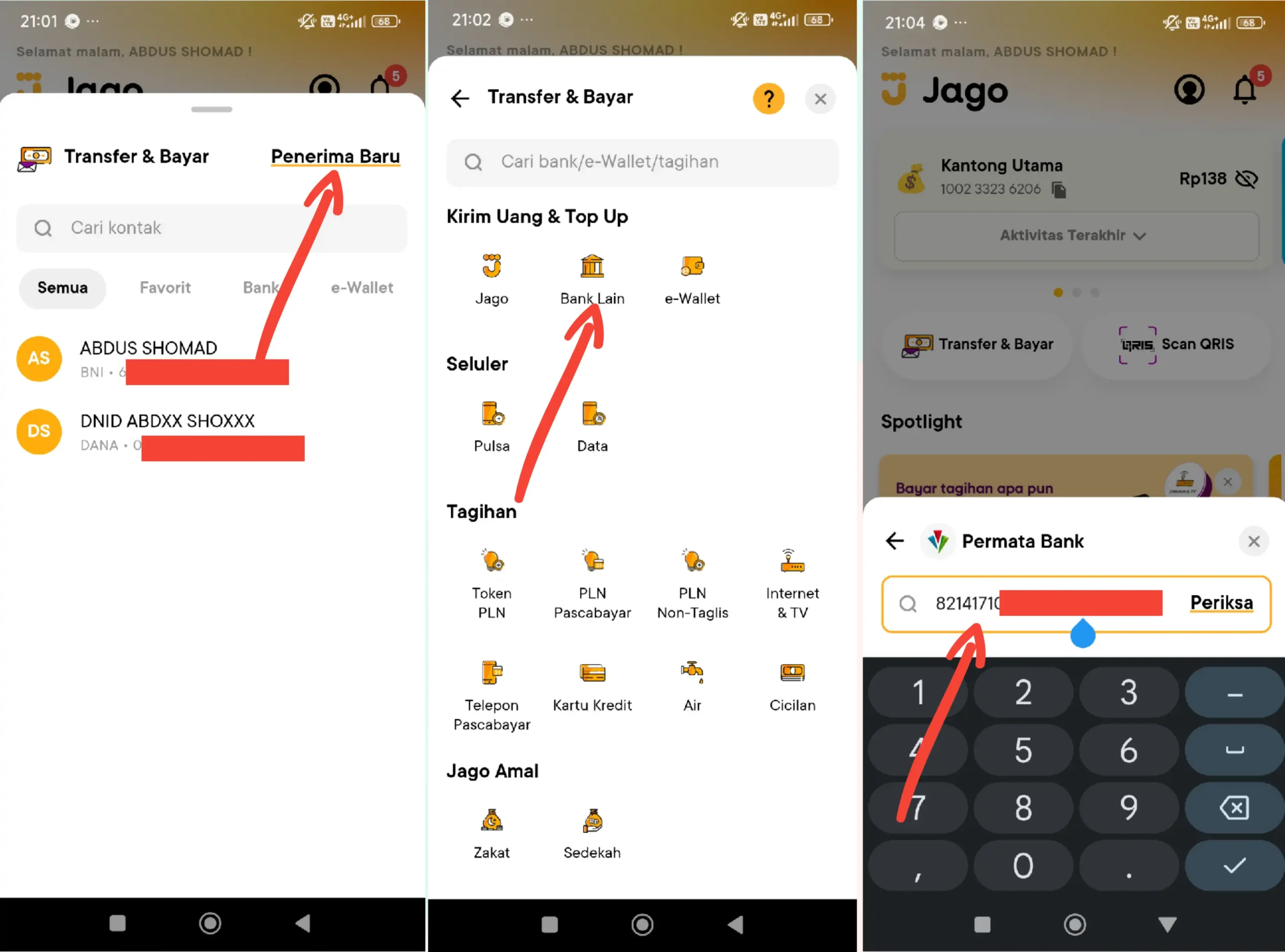 Cara Deposit Tokocrypto via Bank Jago