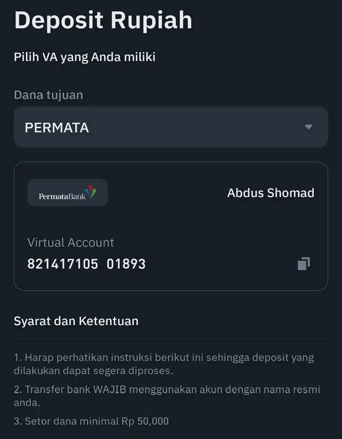 Cara Deposit Tokocrypto via Shopeepay dan Seabank