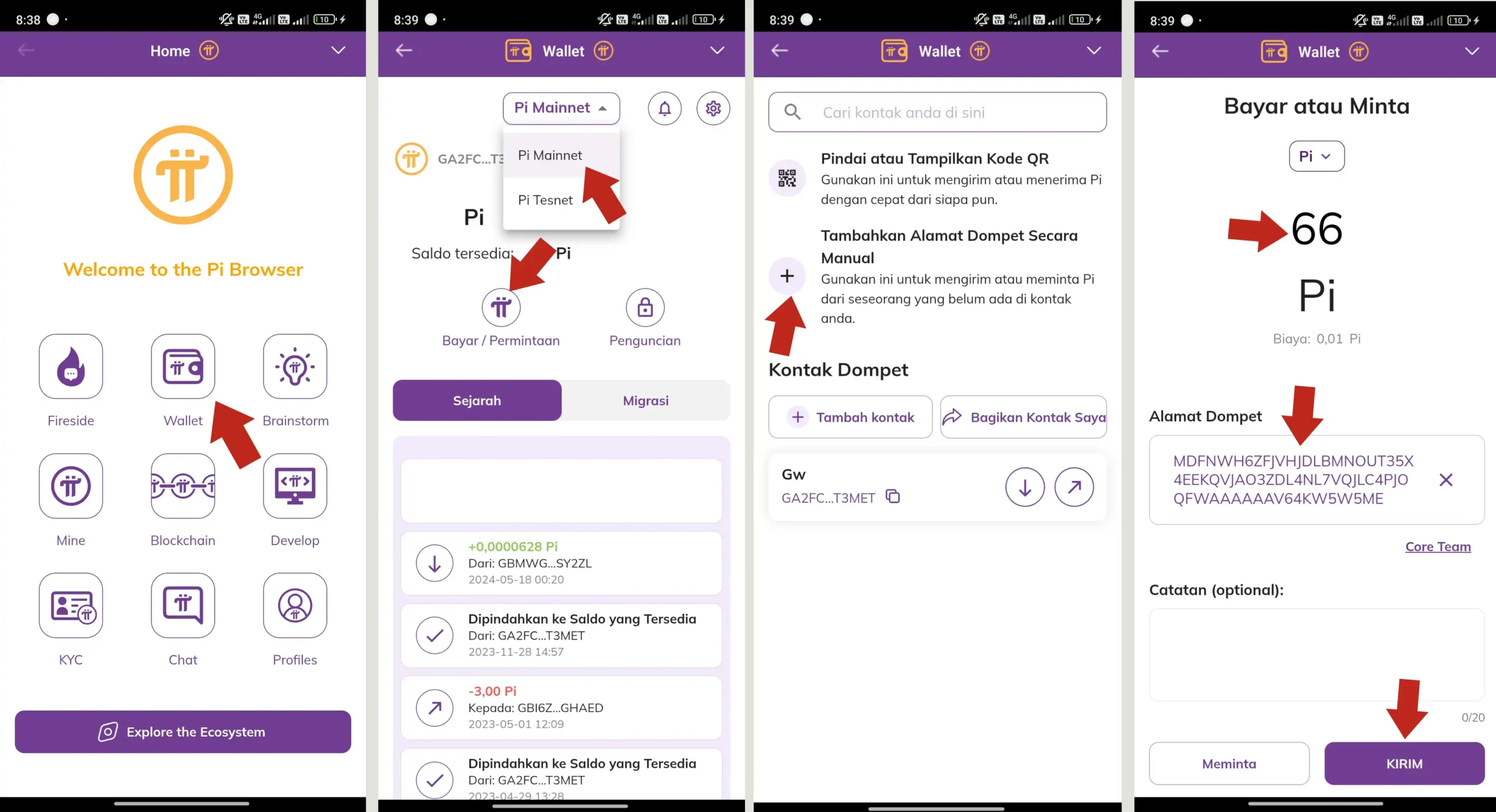 Cara Menjual PI Network