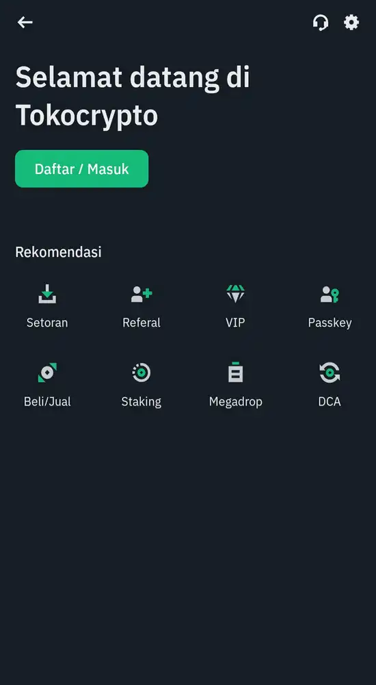 Cara Staking di Tokocrypto