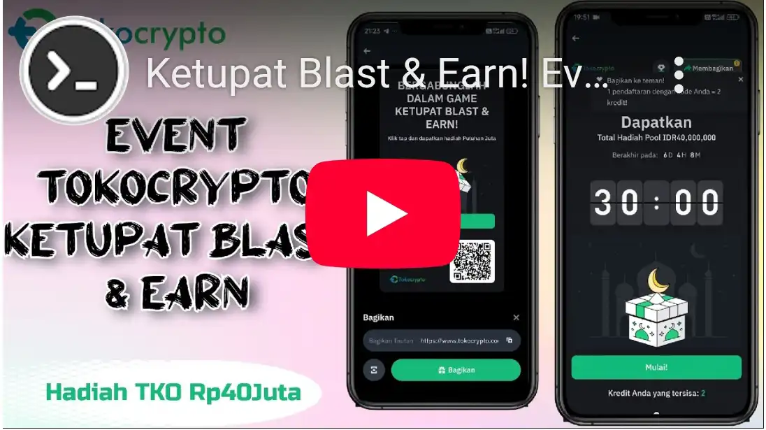 Event Tokocrypto Ketupat Blast & Earn