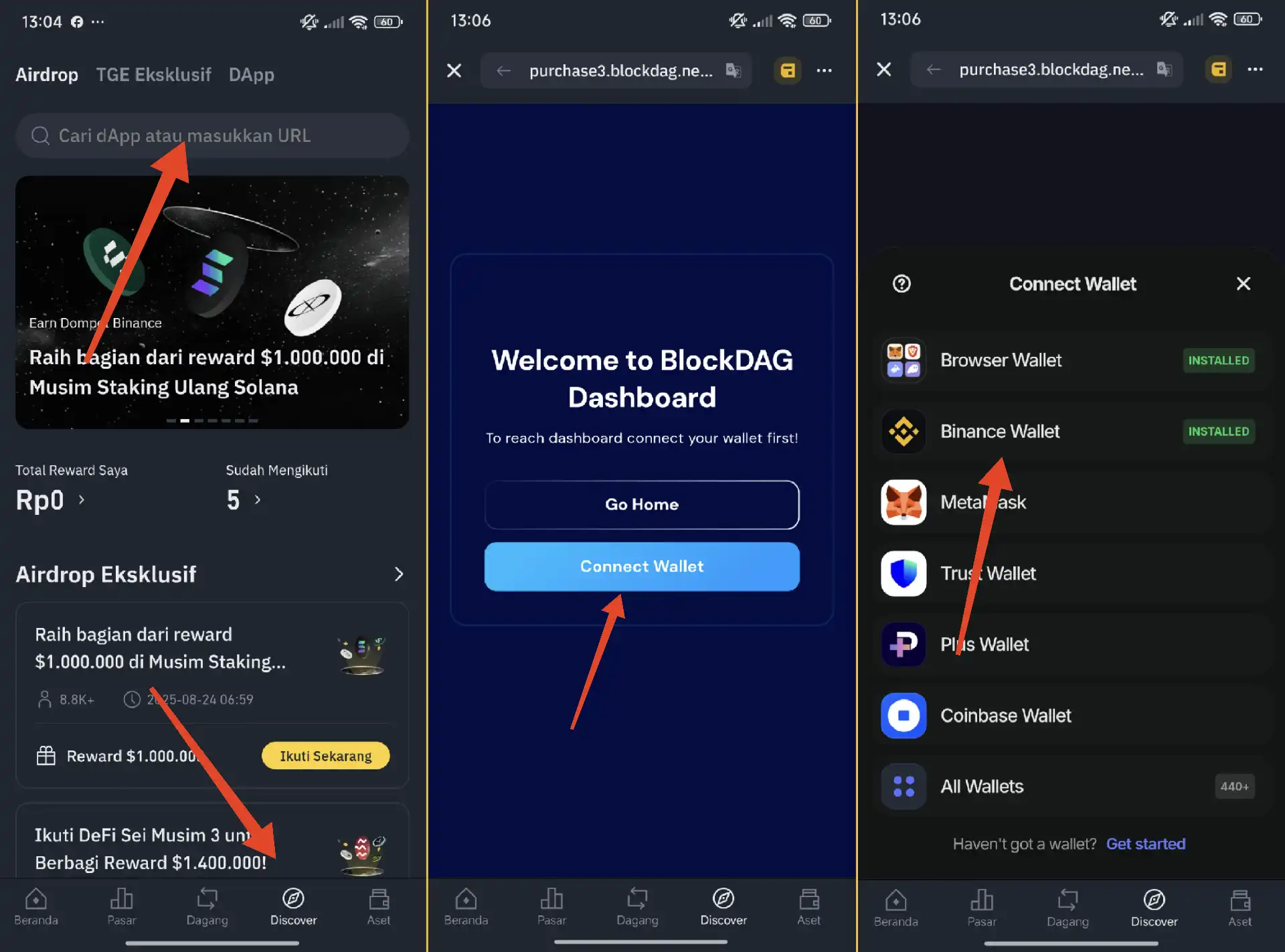 Tutorial Presale BlockDag