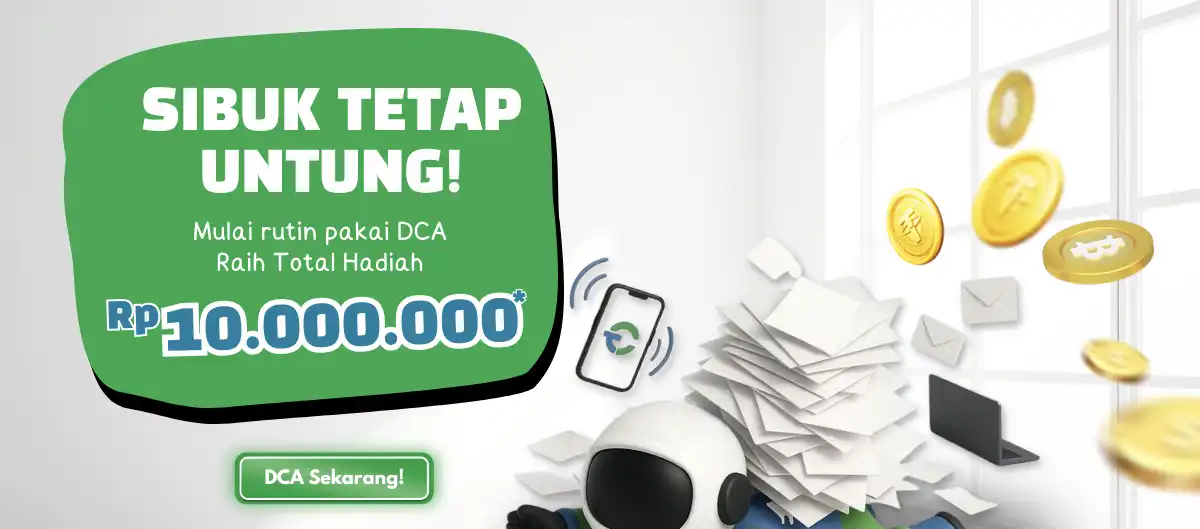 Kampanye Menarik: Ikutan "3x DCA, Untung Berlipat" di Tokocrypto!