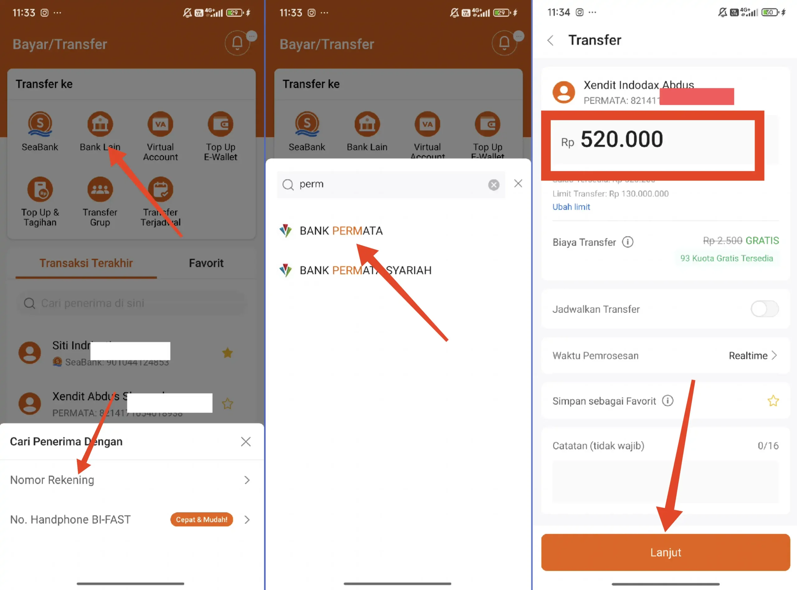 Cara Deposit Indodax lewat SeaBank