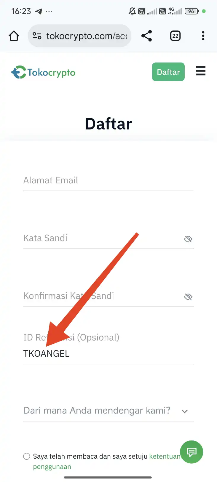 Cara Beli Bitcoin (BTC) Langsung dengan Rupiah (IDR) di Tokocrypto