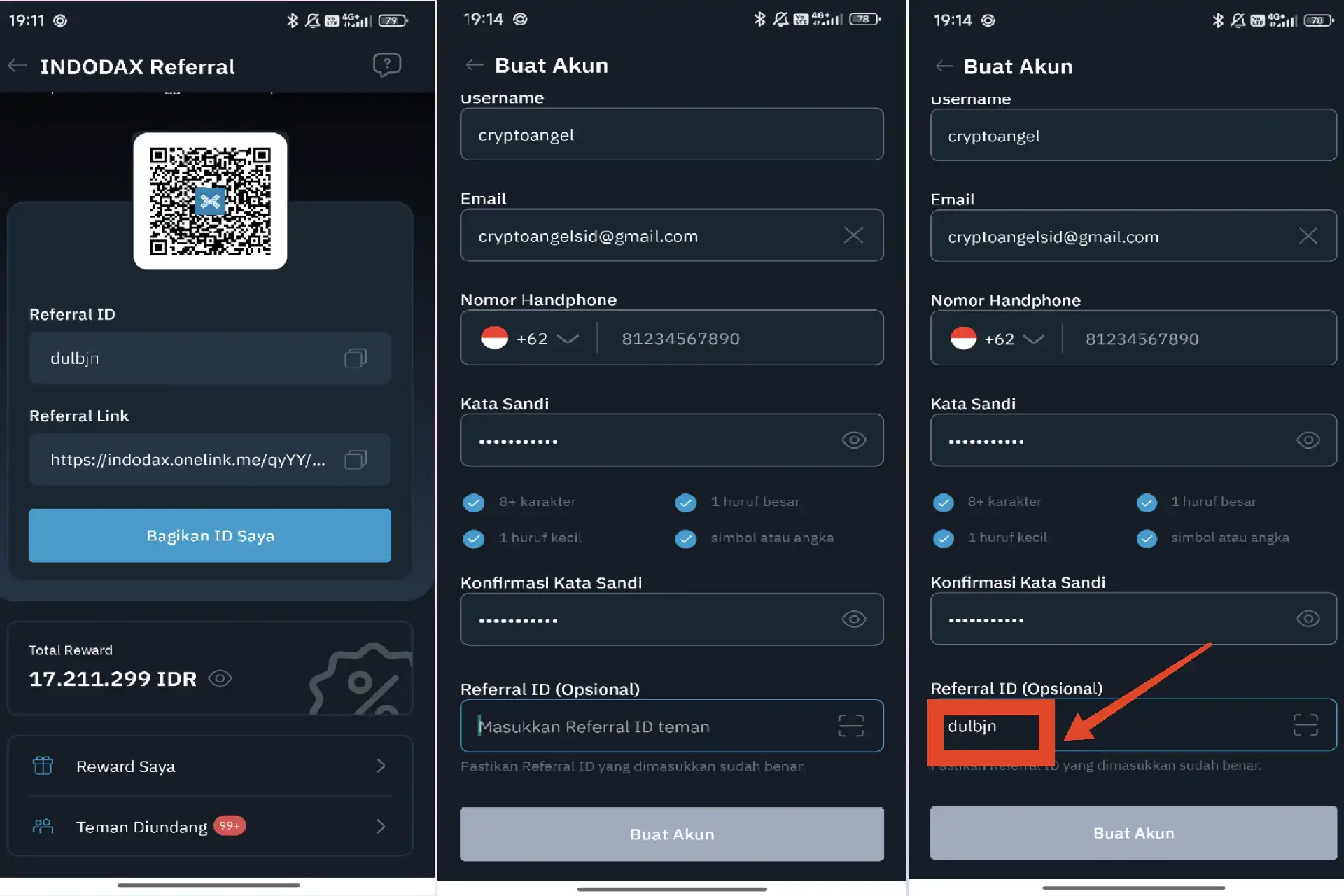 Kode Referral ID Indodax
