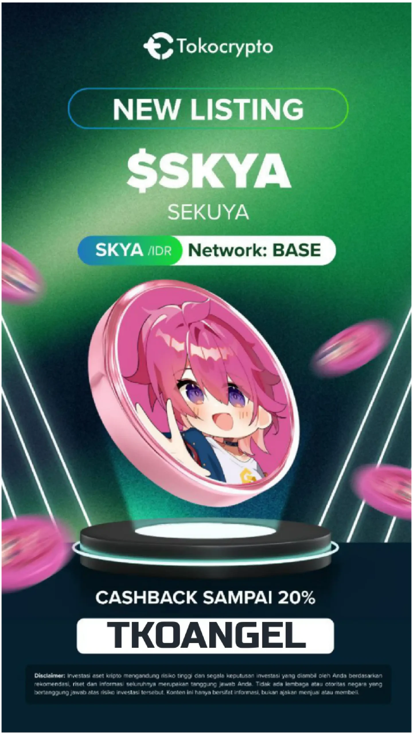 Tokocrypto Launchdrop SKYA