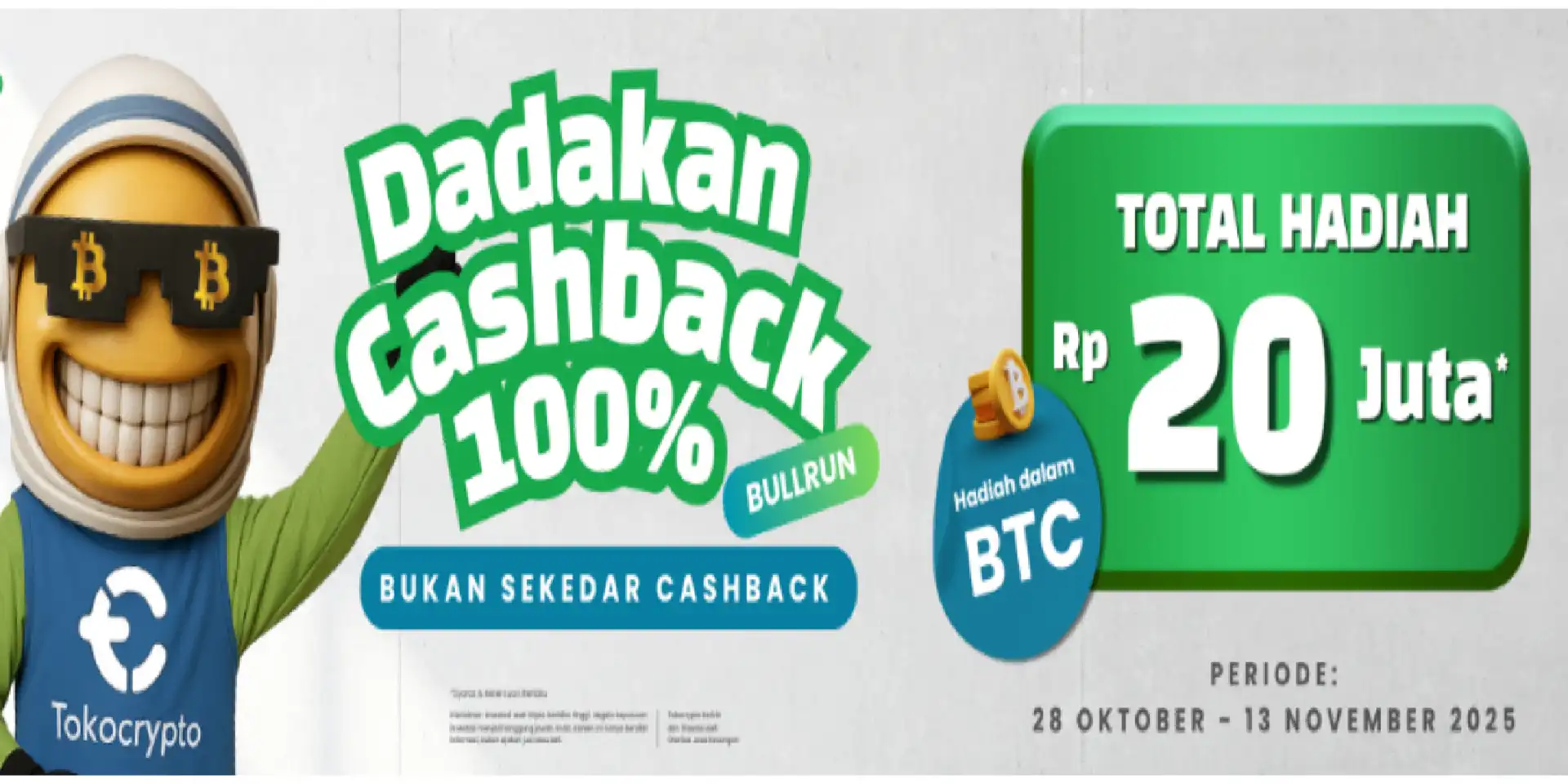 Cashback BULLRUN Tokocrypto