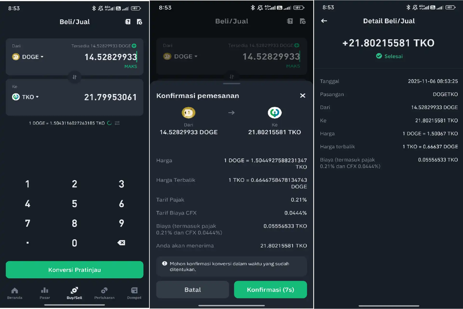 Gak Ada Biaya! Nikmati 0% Trading Fee di Fitur Beli/Jual Tokocrypto Sekarang Juga!