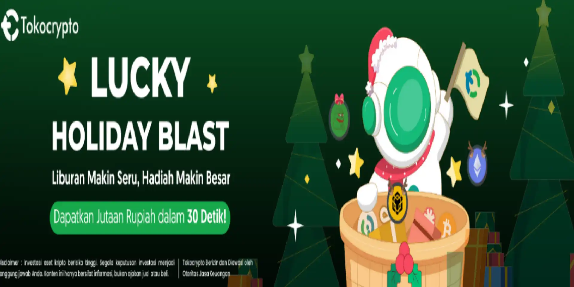 Lucky Holiday Blast Tokocrypto