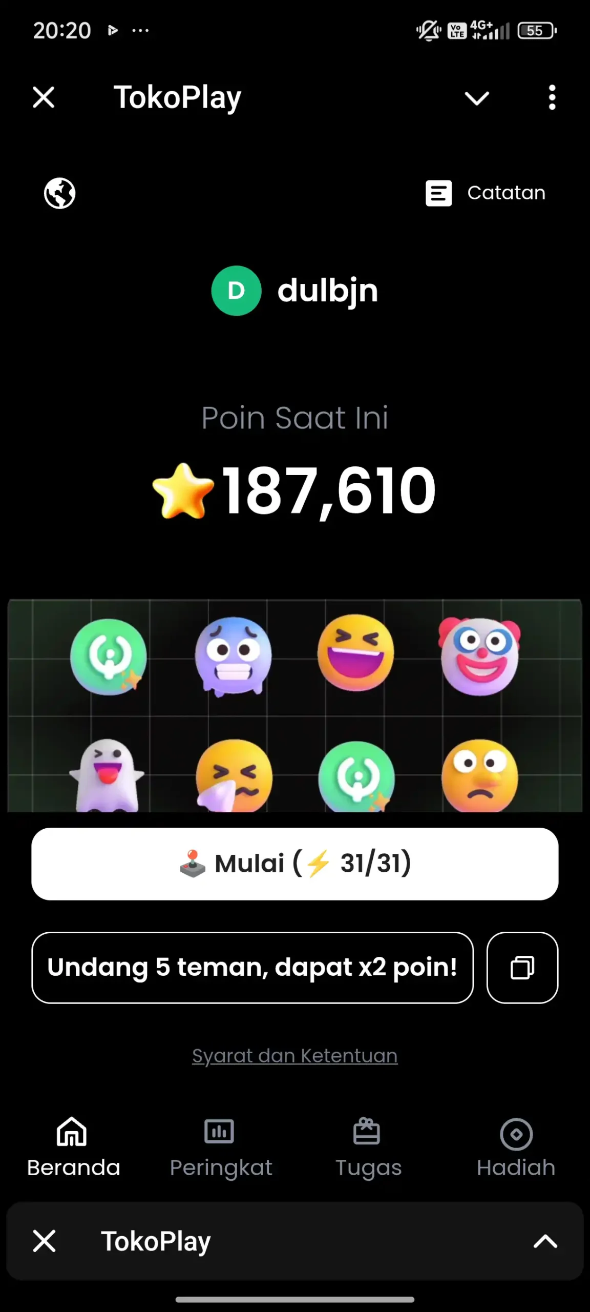 Reward Pool Tokoplay Mini Game Airdrop TKO Tokocrypto 