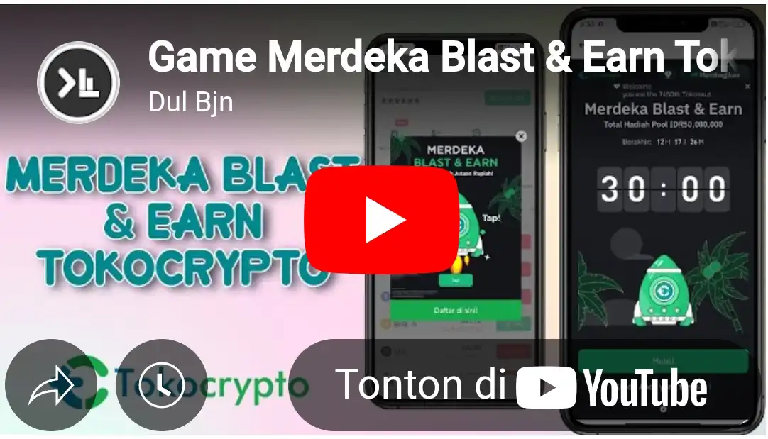 Ikut Merdeka Blast & Earn di Tokocrypto dan Dapatkan Total Hadiah Rp50 Juta!