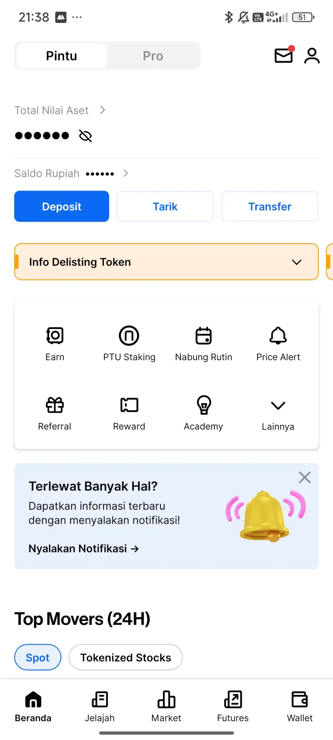 Pintu Aplikasi Trading Crypto Indonesia