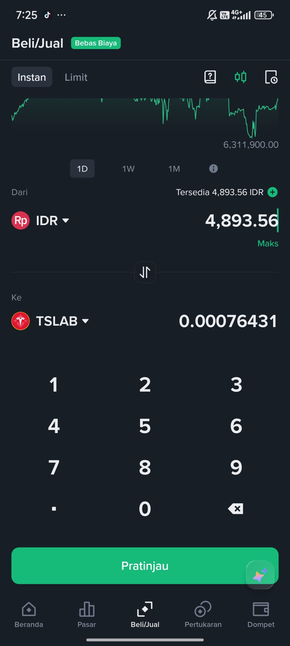 Cara Mudah Beli Saham Amerika (Tokenized Stock) di Tokocrypto Pakai Rupiah