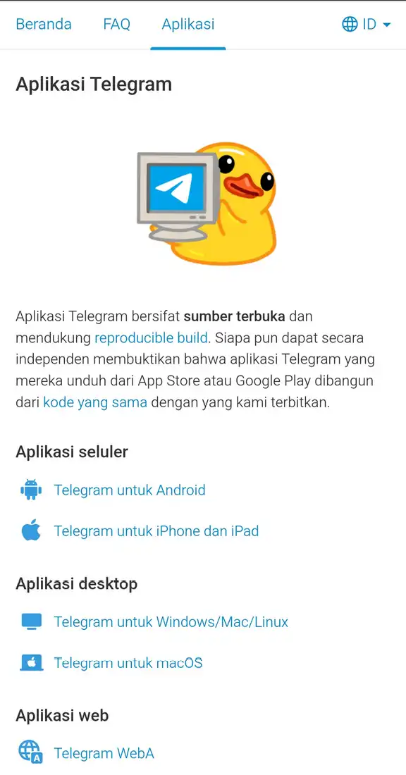 1. Unduh dan Buat Akun Telegram TokoPlay Tokocrypto